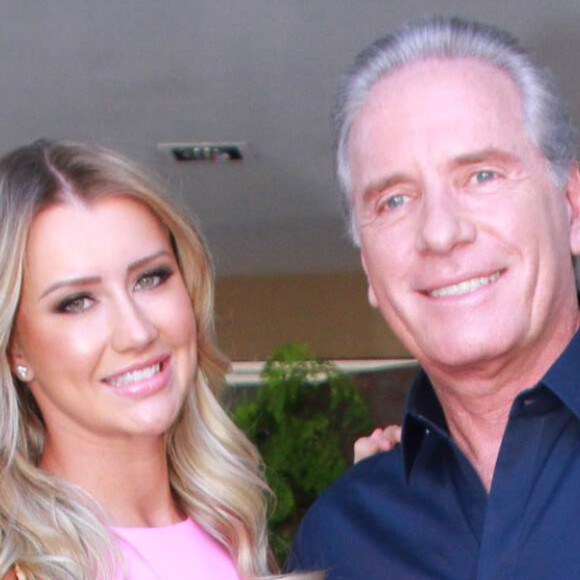 Roberto Justus anuncia gravidez da mulher, Ana Paula Siebert, neste domingo, dia 03 de novembro de 2019