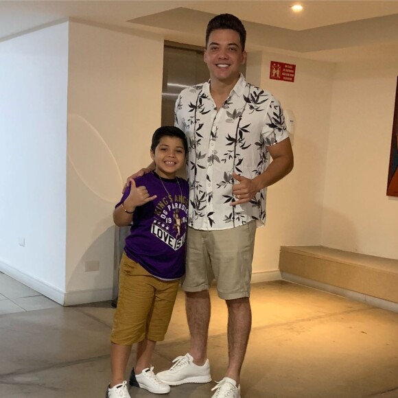 Wesley Safadão repudiou Mileide Mihaile por dar arma de brinquedo ao filho Yhudy