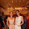 Marina Ruy Barbosa e Camila Coutinho prestigiam evento de moda nesta terça-feira, dia 12 de novembro de 2019