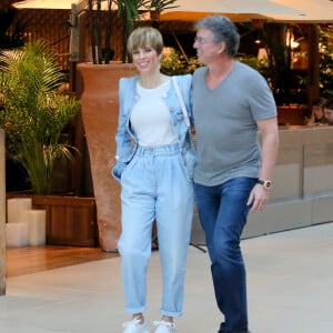 Ana Furtado passeou com Boninho em shopping do Rio nesta sexta-feira, 15 de novembro de 2019