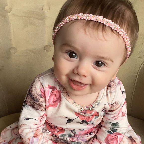 Thaeme Mariôto falou sobre a evolução e crescimento da filha, Liz, nesta quarta-feira, 20 de novembro de 2019