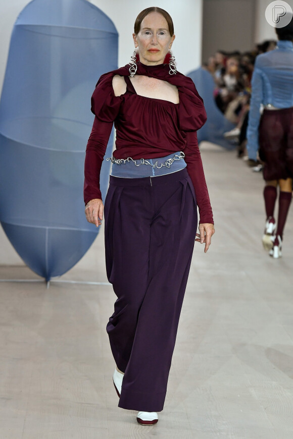 Diversidade na moda: a grife Richard Malone levou mulheres maduras para as passarelas