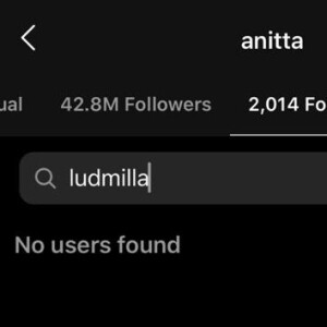Anitta deixa de seguir Ludmilla no Instagram