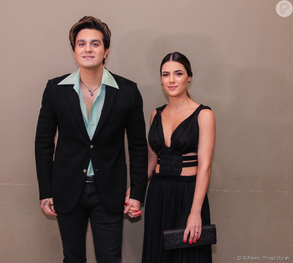 Luan Santana e Jade Magalhães ficaram noivos em setembro de 2019 ...