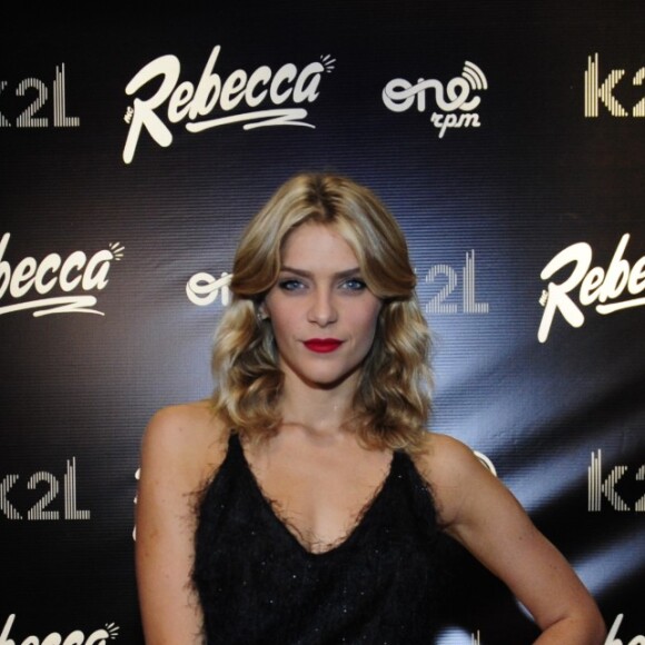 Isabella Santoni comparece à comemoração do 1º ano de carreira de MC Rebecca na Casa do Alto, localizada no Alto da Boa Vista, Rio de Janeiro, nesta quarta-feira, 11 de dezembro de 2019