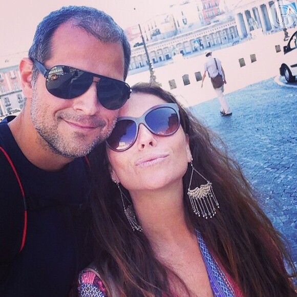 Giovanna Antonelli está de férias e voltou de uma viagem feita com o marido, Leonardo Nogueira, à Europa