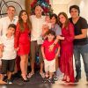 Zilu Godoi passou o Natal com os filhos, Wanessa, Igor e Camilla Camargo