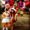 No Carnaval, Ticiane Pinheiro postou fotos com a filha, Rafaella, vestida de baianinha