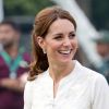 Kate Middleton gosta de apostar em penteados clássicos, como o rabo de cavalo