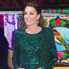 O verde é uma das cores favoritas para os vestidos de festa de Kate Middleton
