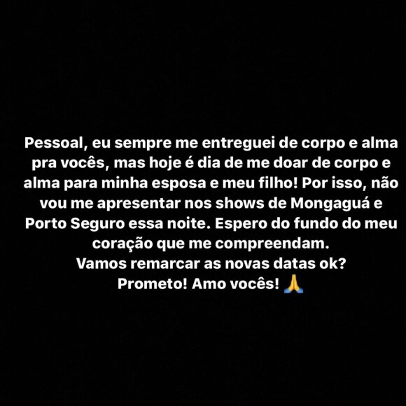 Alok cancela agenda de shows após nascimento do filho nesta sexta-feira, dia 10 de janeiro de 2020