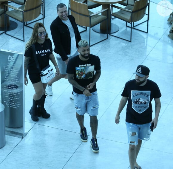 Gabigol e Rafaella Santos deixam show após briga neste sábado, afirma fãs