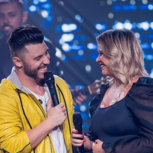 Marília Mendonça faz participação em show do namorado, Murilo Huff, nesta quarta-feira, dia 15 de janeiro de 2020