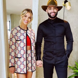 Mulher de Gusttavo Lima, Andressa Suita brinca ao exibir roupa e cita 2º casamento neste domingo, dia 19 de janeiro de 2020