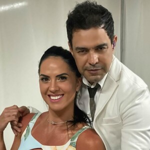 Graciele Lacerda e Zezé Di Camargo ainda não são casados oficialmente