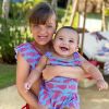 Ticiane Pinheiro é mãe de Manuella, de 6 meses, e Rafaella Justus, de 10 anos