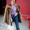 Moda do street style de Madri: bota de animal print brilham em looks