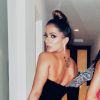 Anitta não se incomodou com o perrengue que viveu com o vestido e mostrou tudo no Instagram Stories