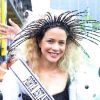 Leandra Leal foi por mais um ano a porta-estandarte do Cordão do Bola Preta neste sábado de carnaval, 22 de fevereiro de 2020