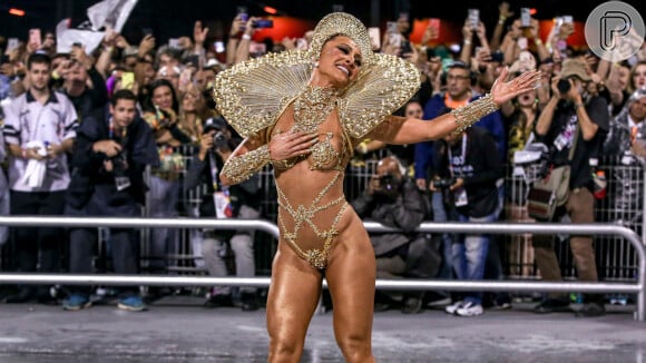 Carnaval de Sabrina Sato: corpo musculoso e fantasia sem penas é destaque em desfile pela Gaviões da Fiel
