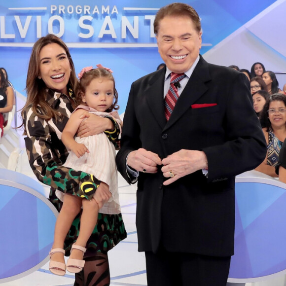 Filha de Patricia Abravanel chamou atenção pela semelhança com avô Silvio Santos