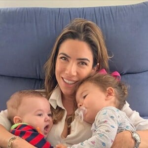 Patricia Abravanel também é mãe de Senor, cujo nome é homenagem ao avô