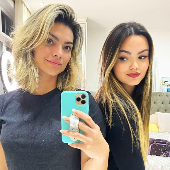 Filha de Kelly Key, Suzanna Freitas ajudou cantora a cortar o cabelo