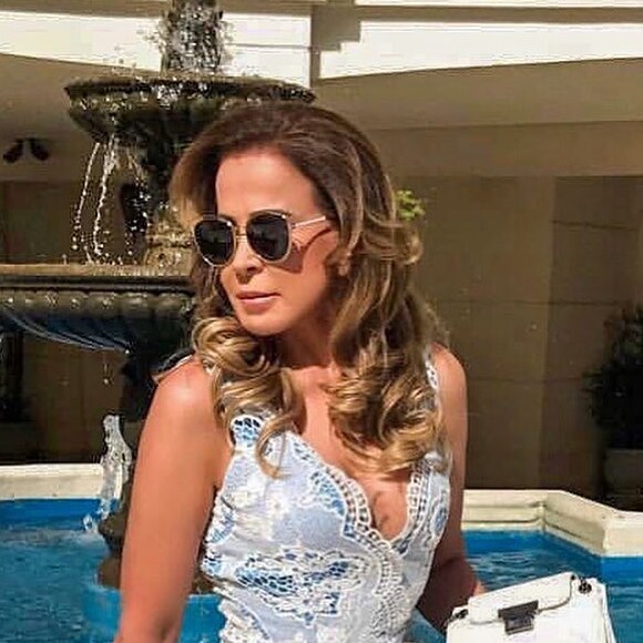 Zilu Godoi relembrou foto ao ar livre nesta quinta-feira, 2 de abril de 2020