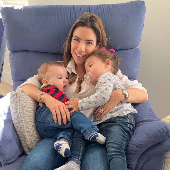 Patricia Abravanel optou por uma comemoração intimista para o filho mais novo, Senor