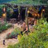 Luan Santana fez a live do jardim de sua casa em SP