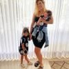 Paula Vaccari é mãe de Pietra, de 3 anos, e Cristiano, de 2 meses