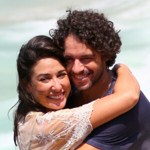 Giselle Itié e Guilherme Winter são pais de Pedro Luna, de 2 meses