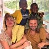 Giovanna Ewbank posou ao lado dos filhos, Títi e Bless