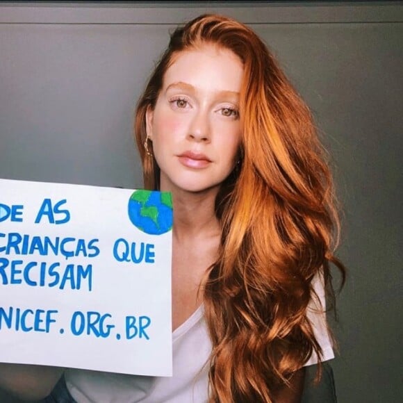 Marina Ruy Barbosa é engajada em causas sociais