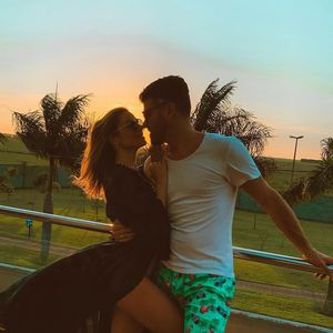 Flávia Viana e Marcelo Zangrandi vão ser pais de um menino