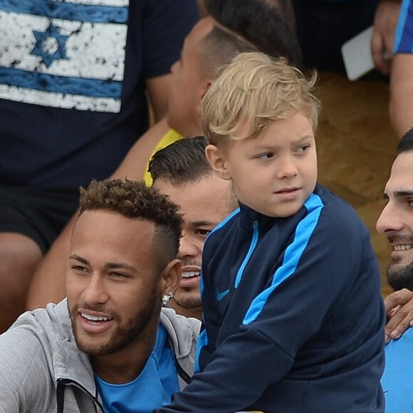 Filho de Neymar, Davi Lucca foi 'trollado' pelo pai em brincadeira