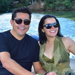 Fabrício Marques mostrou passeio com namorada, Maraisa, em foto