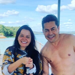 Fabrício Marques e Maraisa assumiram romance em março de 2020