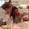 Silvio Santos gosta de paparicar os netos, filhos de Patricia Abravanel