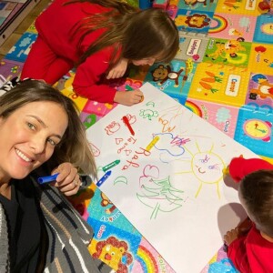 Ticiane Pinheiro reforçou sintonia das filhas, Manuella e Rafaella