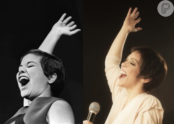 Laila Garin emocionou os fãs de Elis Regina ao interpretar a cantora, morta em 1982, no espetáculo 'Elis A Musical'