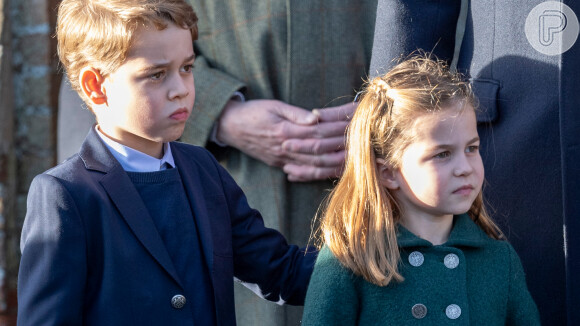 Filho mais velho de Kate Middleton e Príncipe William, George está chateado por perder competição em família