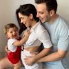 Sabrina Petraglia foi surpreendida com a segunda gravidez