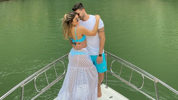 Hariany Almeida posta foto com DJ Netto e exalta: 'Relacionamento saudável'