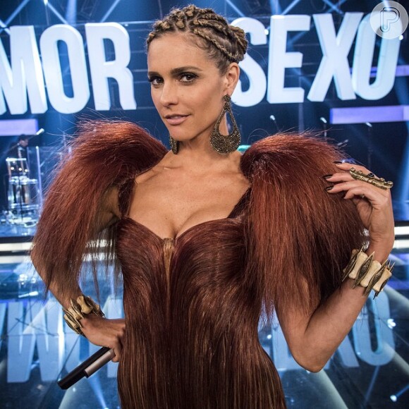 Atualmente, Fernanda Lima está no ar com o programa 'Amor e Sexo'