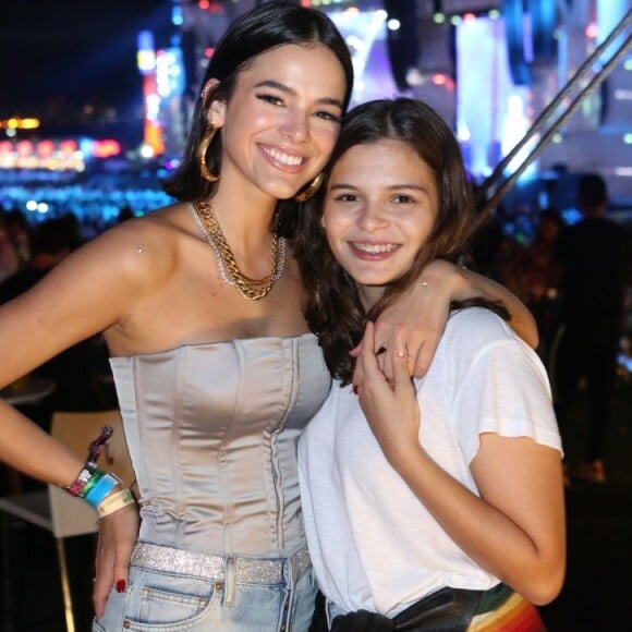 Luana, irmã de Bruna Marquezine, também não economizou nos elogios