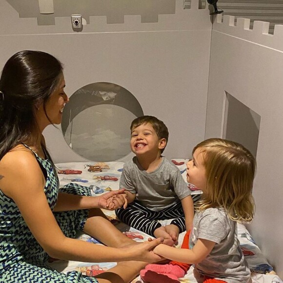 Thais Fersoza quer surpreender os filhos com Michel Teló