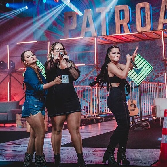 Maiara, irmã de Maraisa, surpreende Marília Mendonça em aniversário