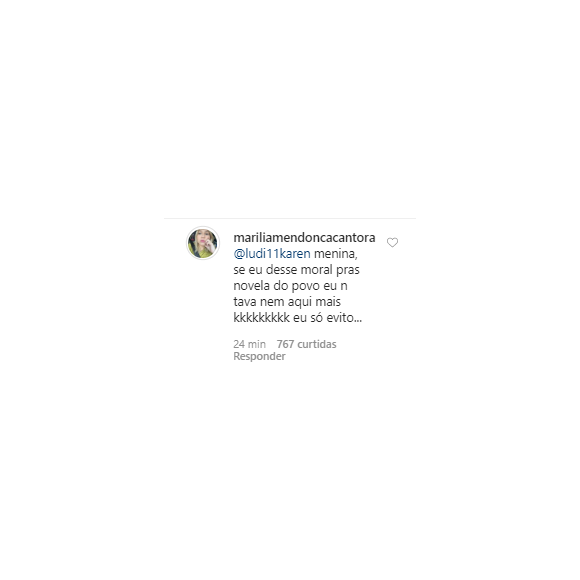 Marília Mendonça responde fã sobre foto com legenda alterada