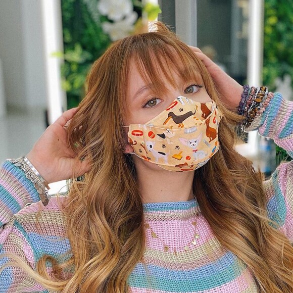 Larissa Manoela passou 5 horas no salão para colocar mega-hair no cabelo